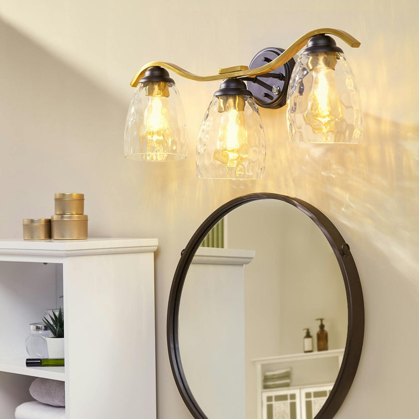 Heidi Dimmable 3-Light Bathroom Vanity Light