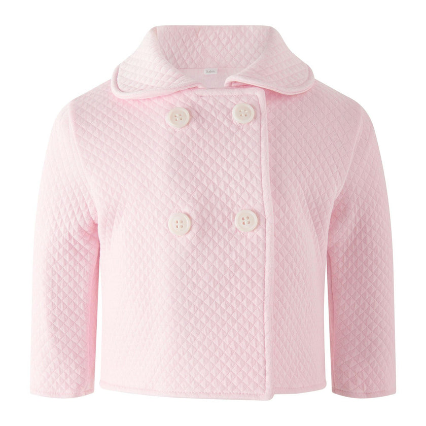 Pink Pima Quilted Jacket