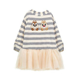 Multicolor Chipmunks Dress