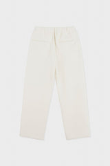 Organic Cotton Recycled Polyester Pleated Pant