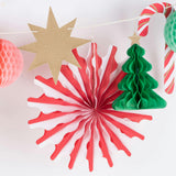 Xmas Honeycomb Garland