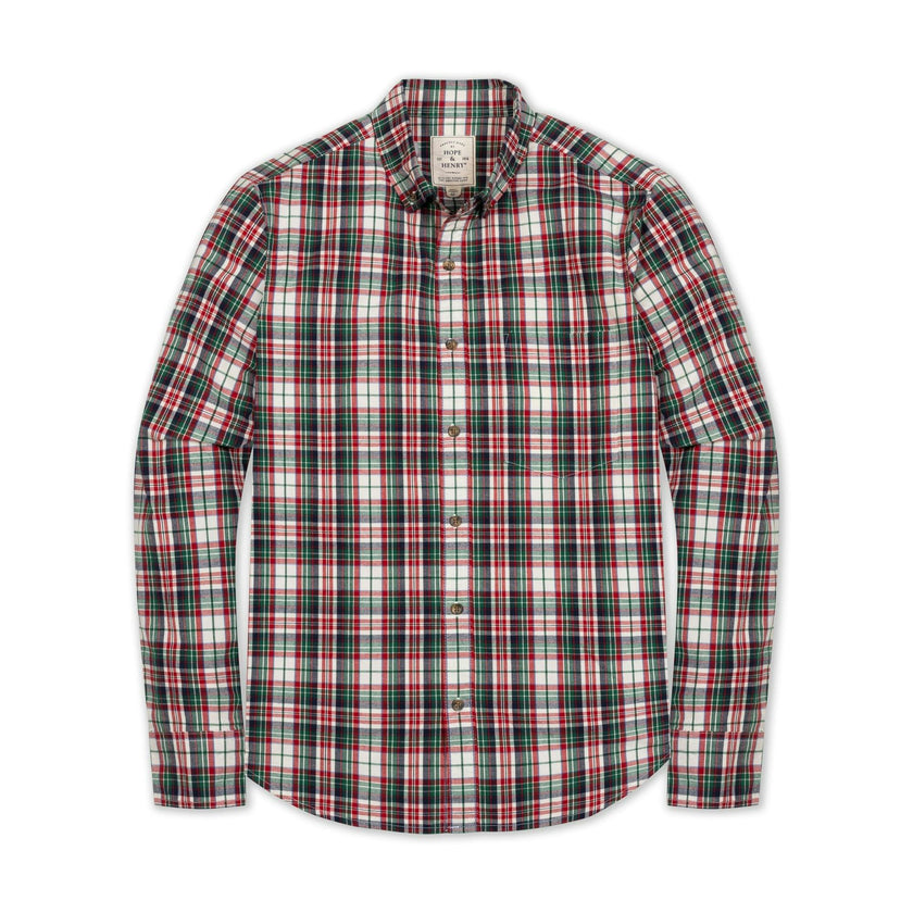 Organic Stretch Poplin Shirt