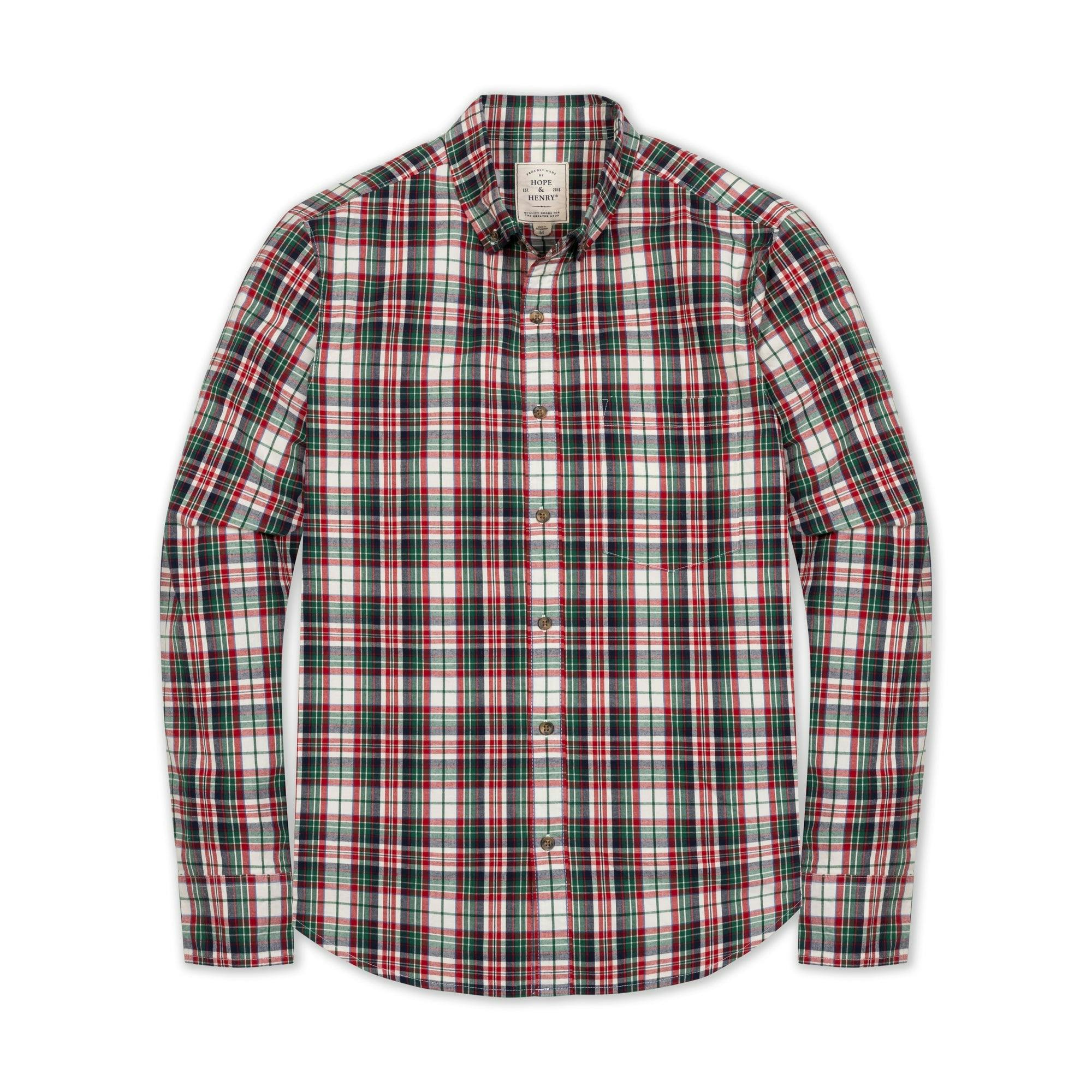 Organic Stretch Poplin Shirt
