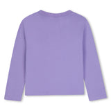 Purple Sequin Flip Tee