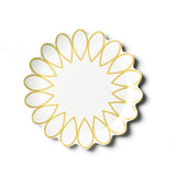 Deco Gold Scallop Platter