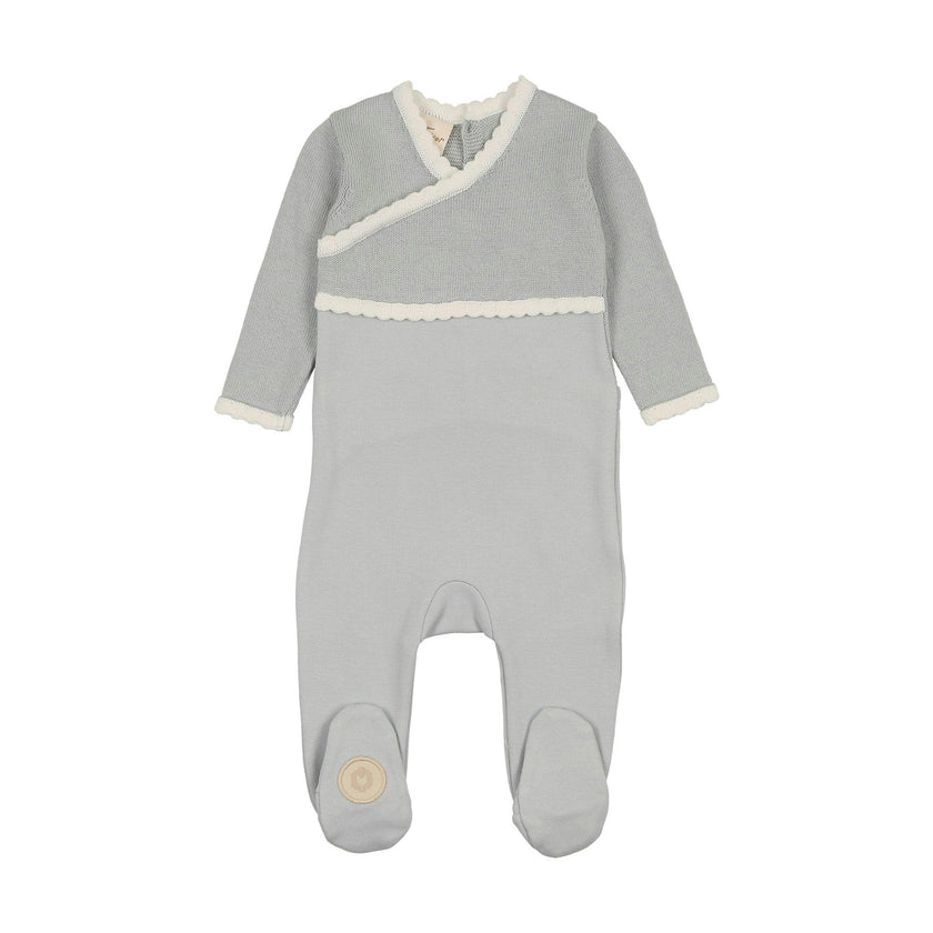 Classic Wrap Footie Blue Dawn