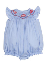 Smocked Bishop Bubble - Flags