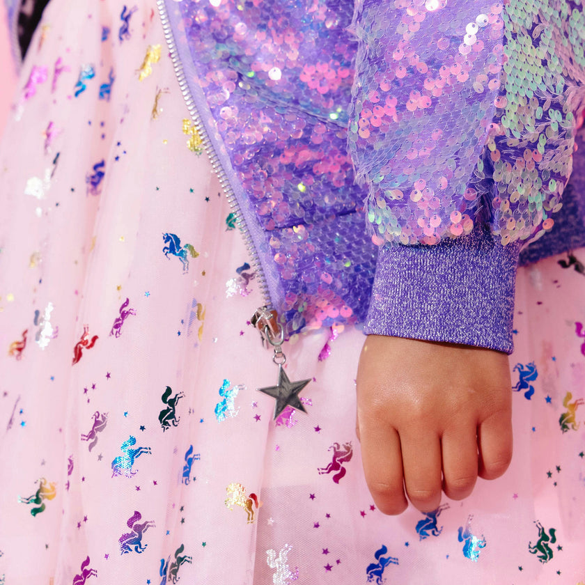 Rainbow Metallic Tutu