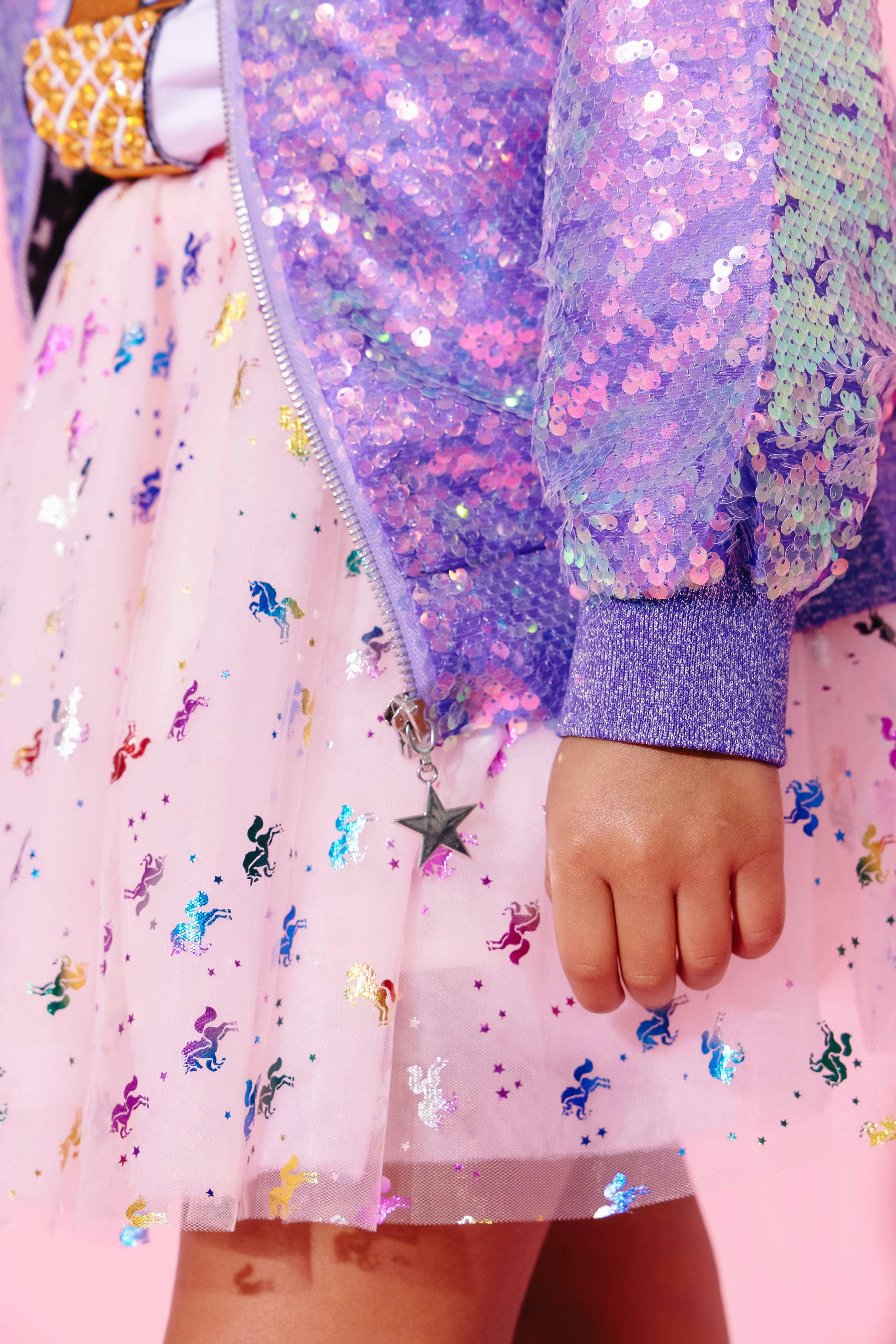 Rainbow Metallic Tutu