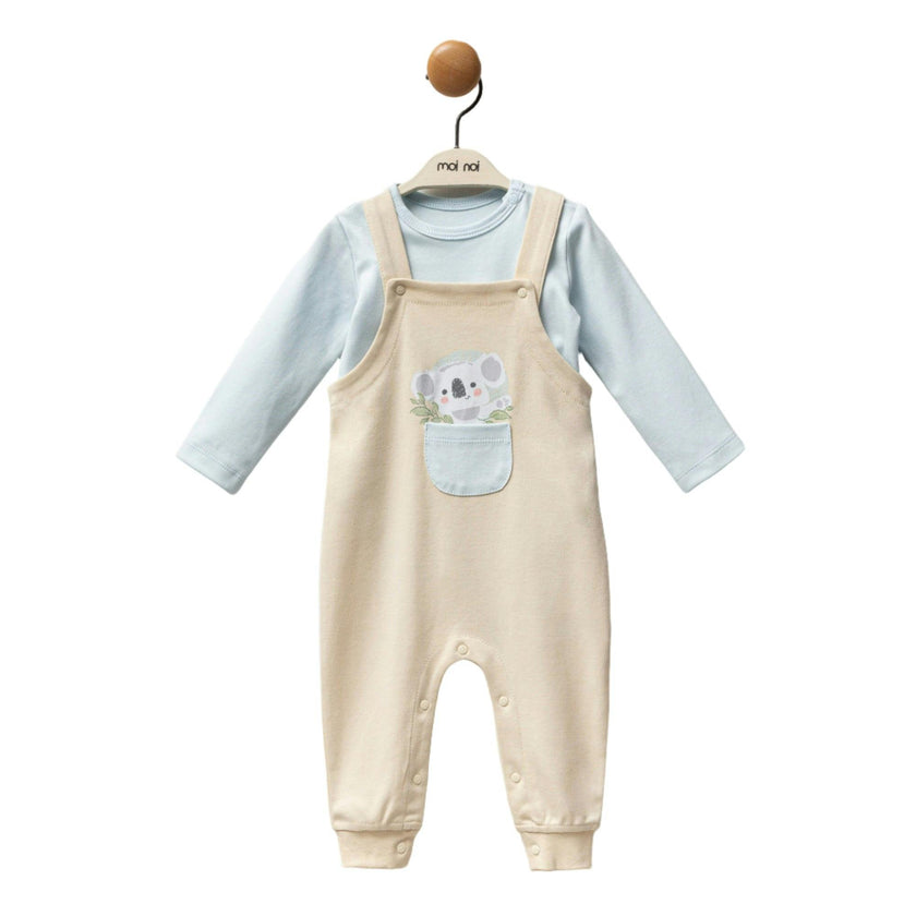 Beige Koala One-Piece Set