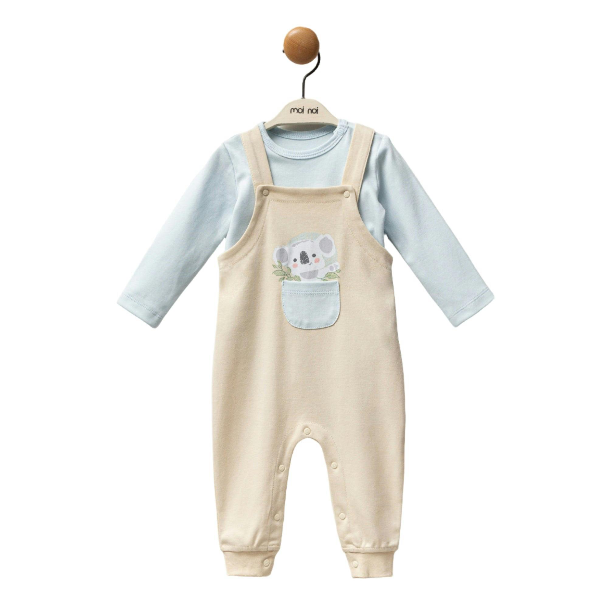 Beige Koala One-Piece Set