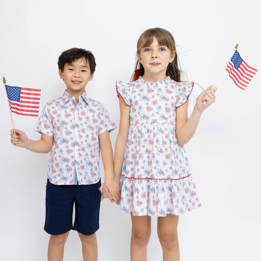 Fireworks Short Sleeve Shirt