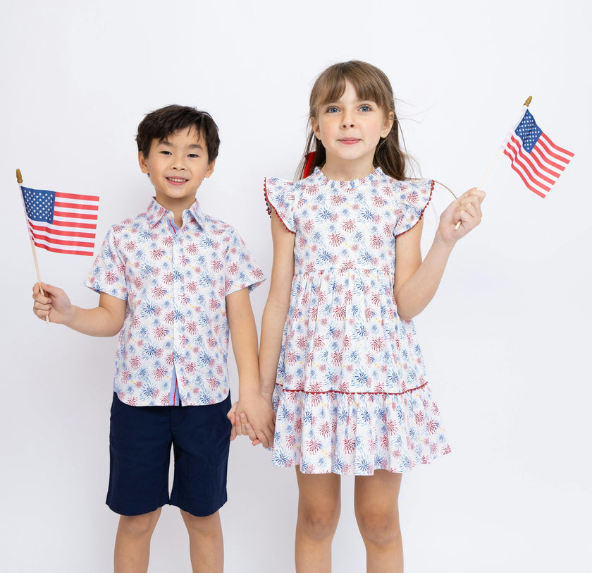 Fireworks Shirt in Short Sleeves