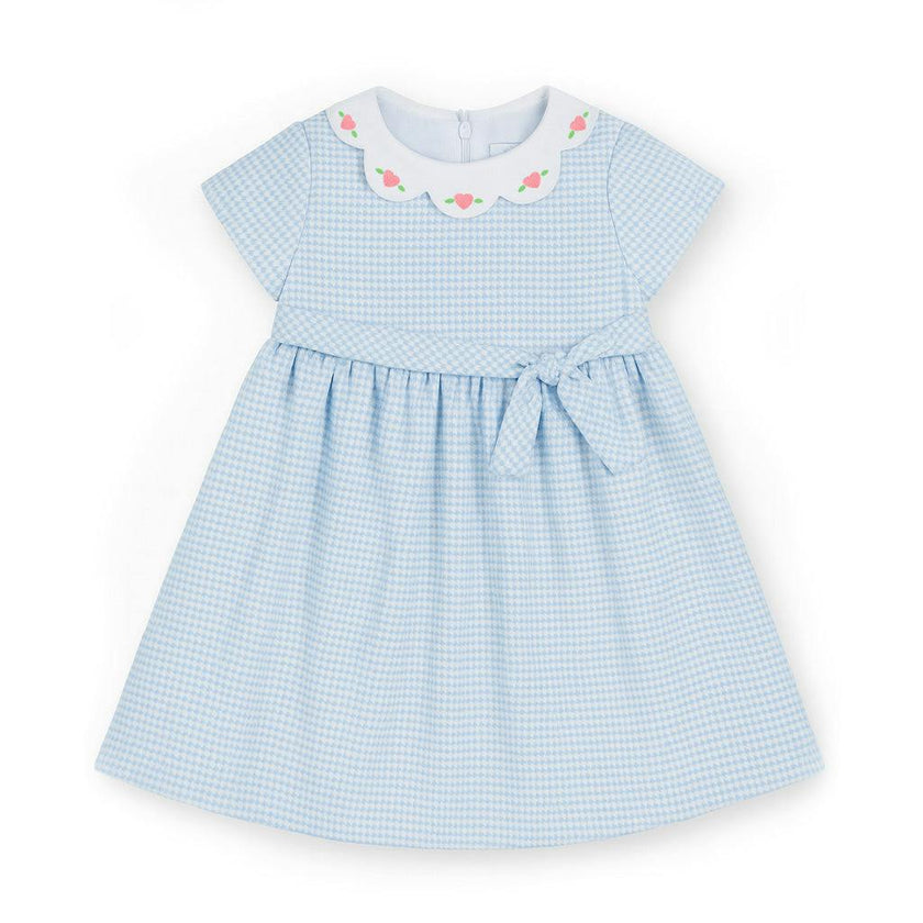 Houndstooth Dress With Hearts