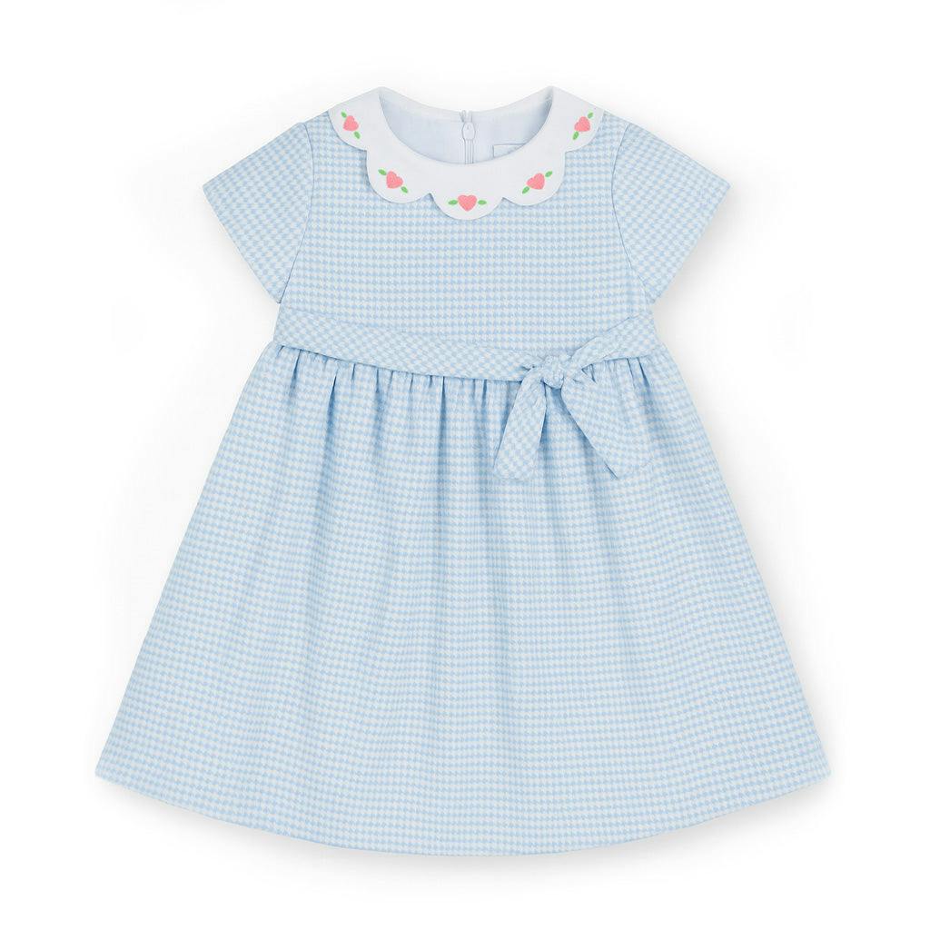 Houndstooth Dress With Hearts