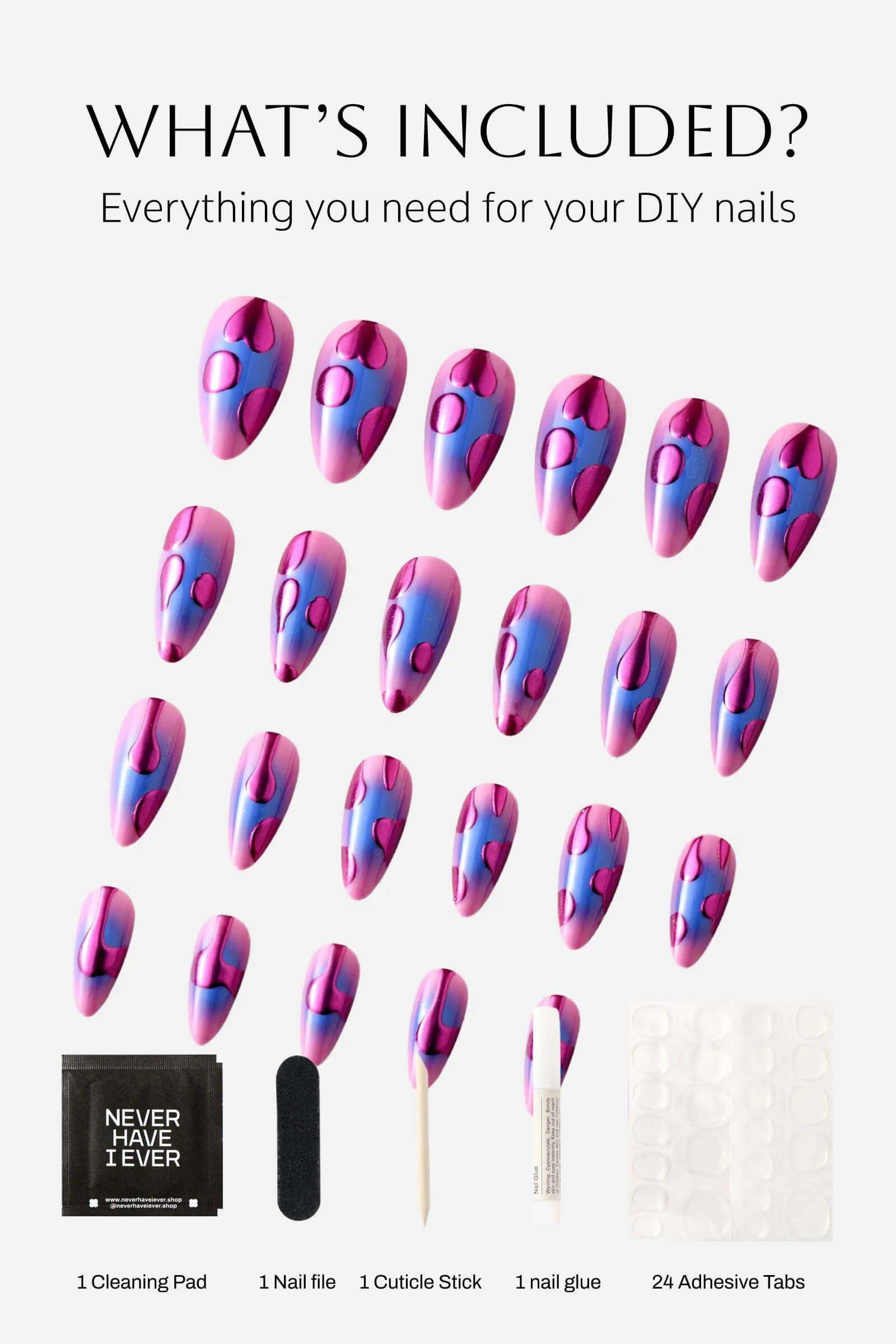 Lava Lamp - Press-On Nails By Taybeepboop