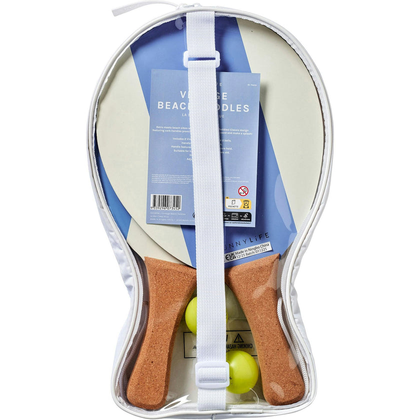 Vintage Beach Paddles: La Mer Med