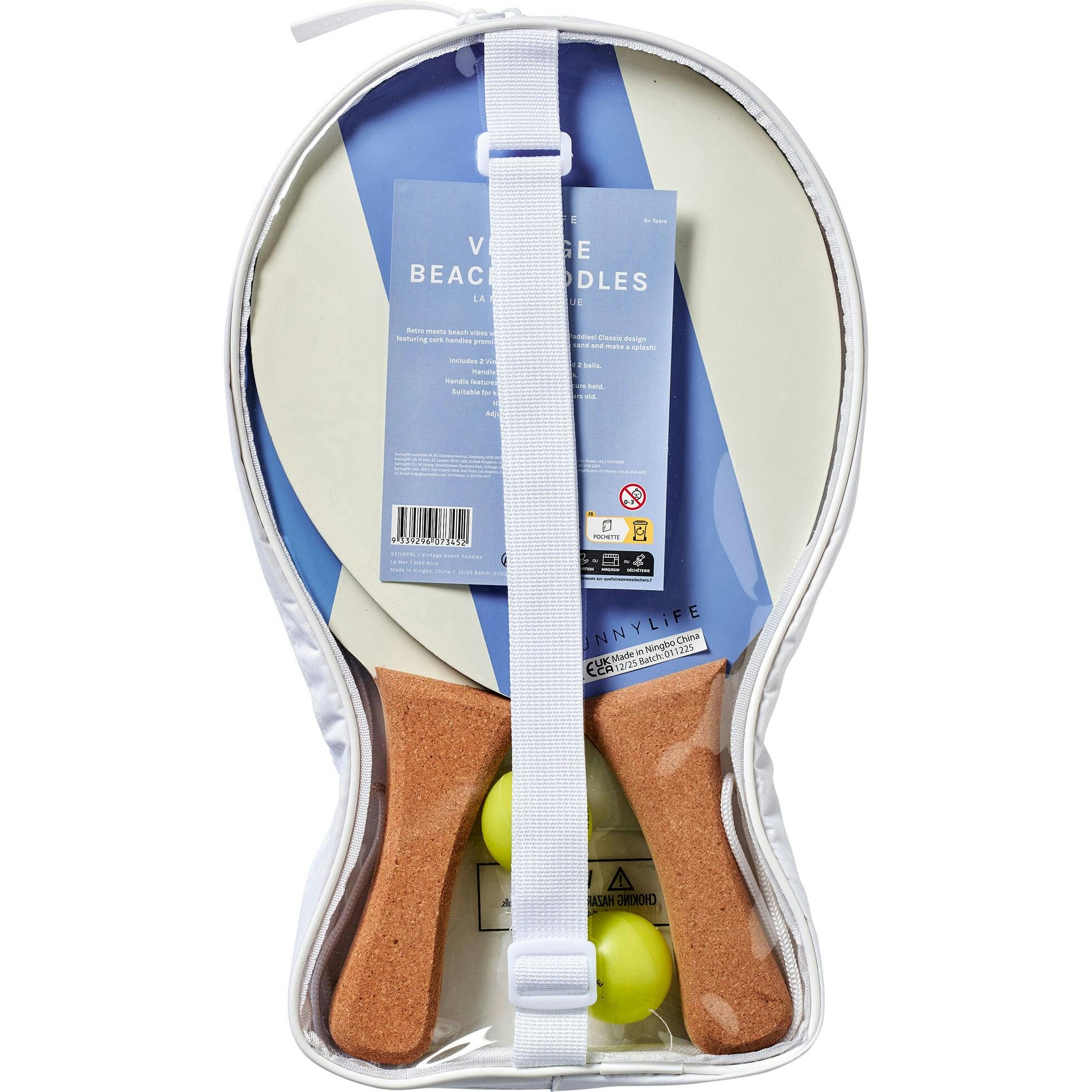Vintage Beach Paddles: La Mer Med