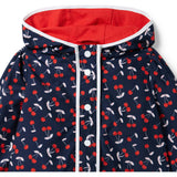 The Classic Cherry Raincoat