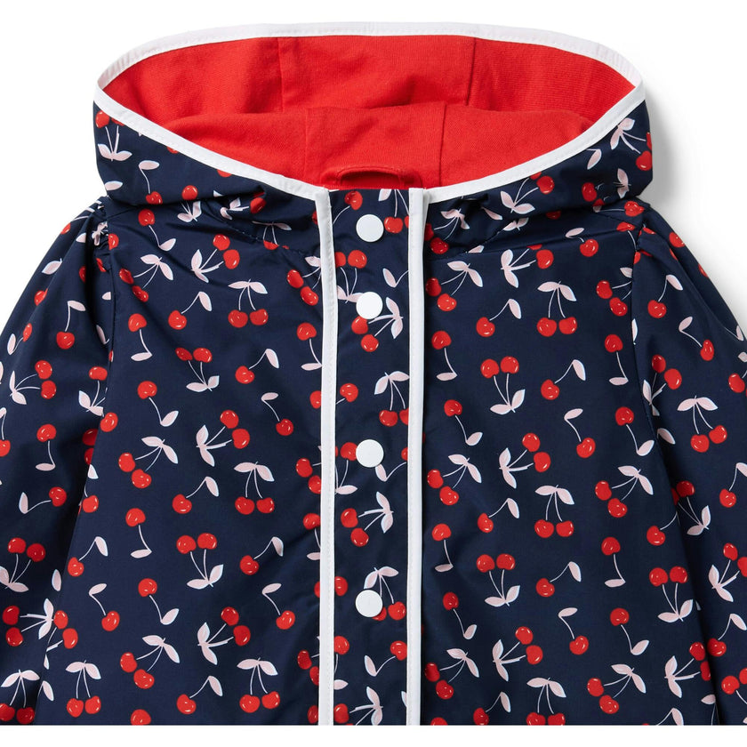 The Classic Cherry Raincoat