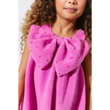 Big Bow Teddy Fleece Dress
