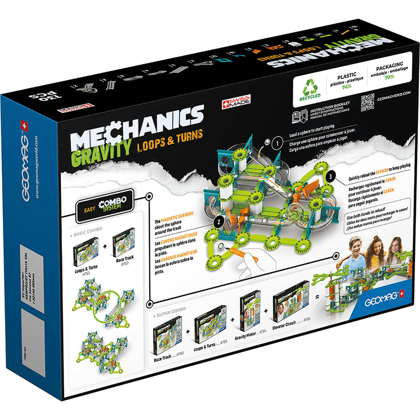 Loops & Turns Recycled, 130 Pieces - 8+ Y