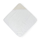 Infant Hooded Towel - Tan Gingham