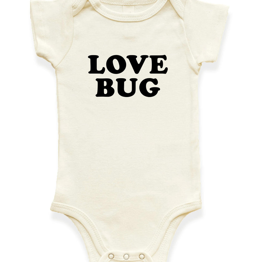 Love Bug Organic Baby Bodysuit