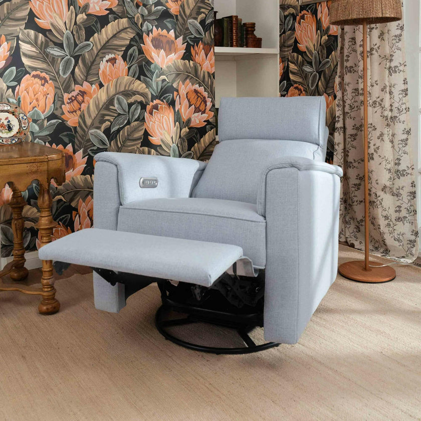 Willa Plus Power Glider Recliner w/ Power Headrest - In Store Exclusive