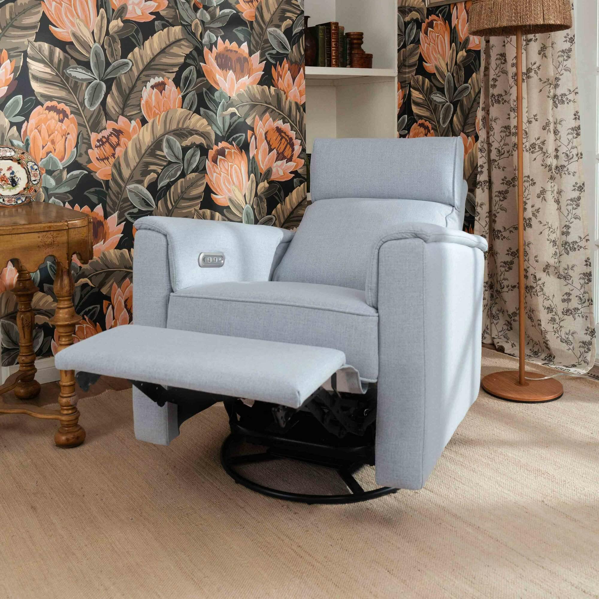 Willa Plus Power Glider Recliner w/ Power Headrest - In Store Exclusive