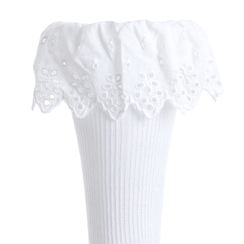 Trim Skirt Socks