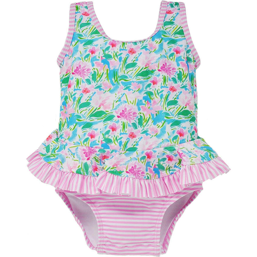 UPF 50+ Stella Infant Ruffle Swimsuit - G