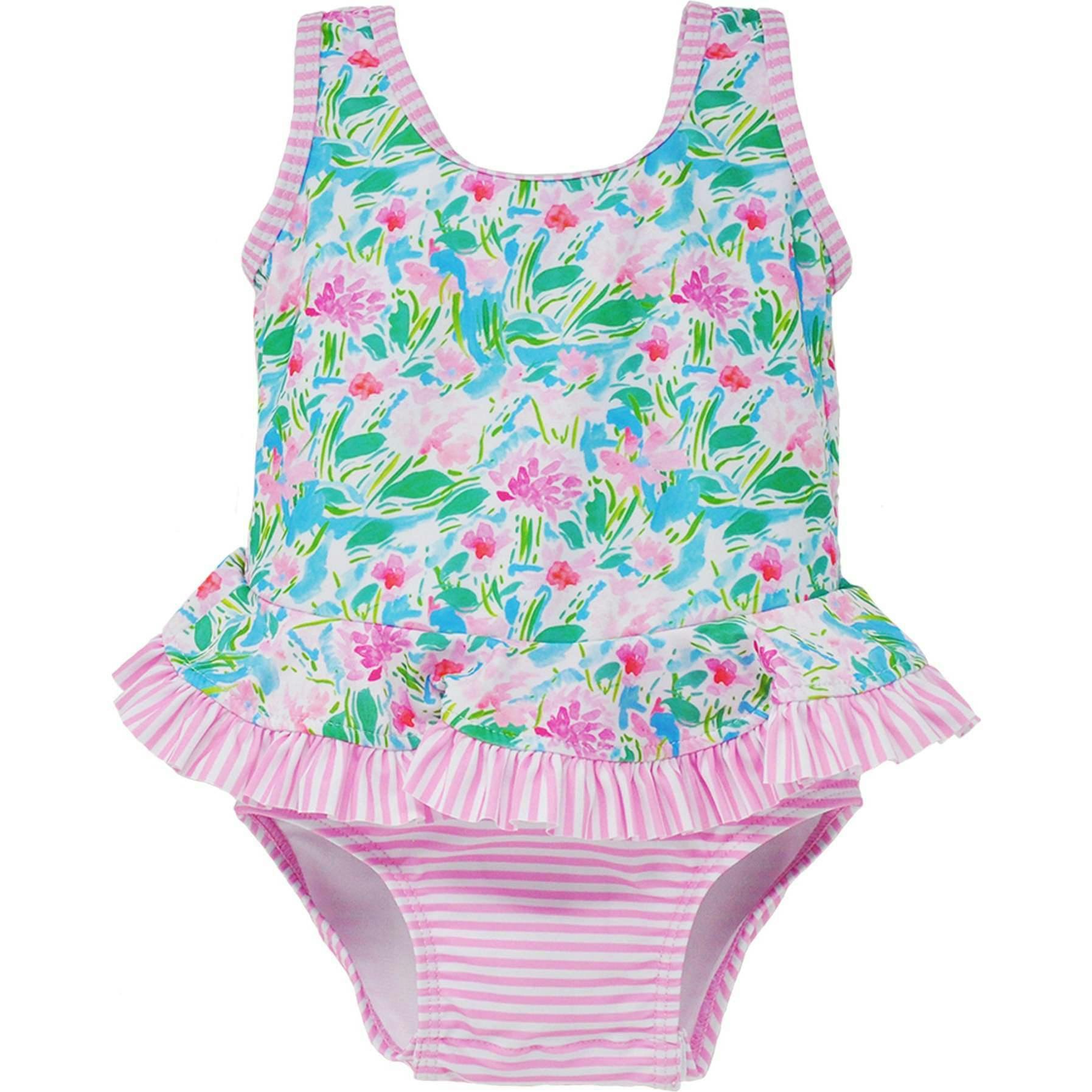 UPF 50+ Stella Infant Ruffle Swimsuit - G