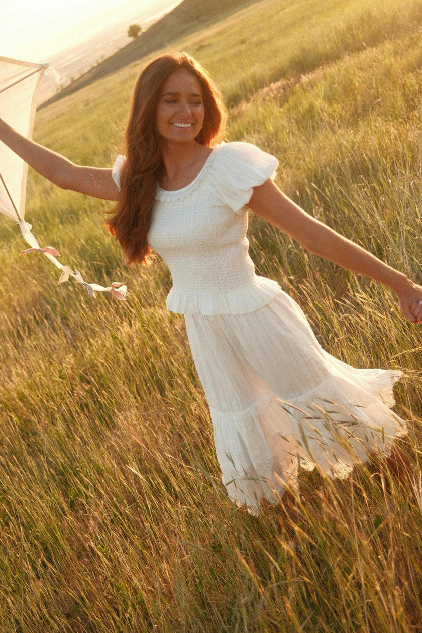 Verona Skirt in Reverie Dobby