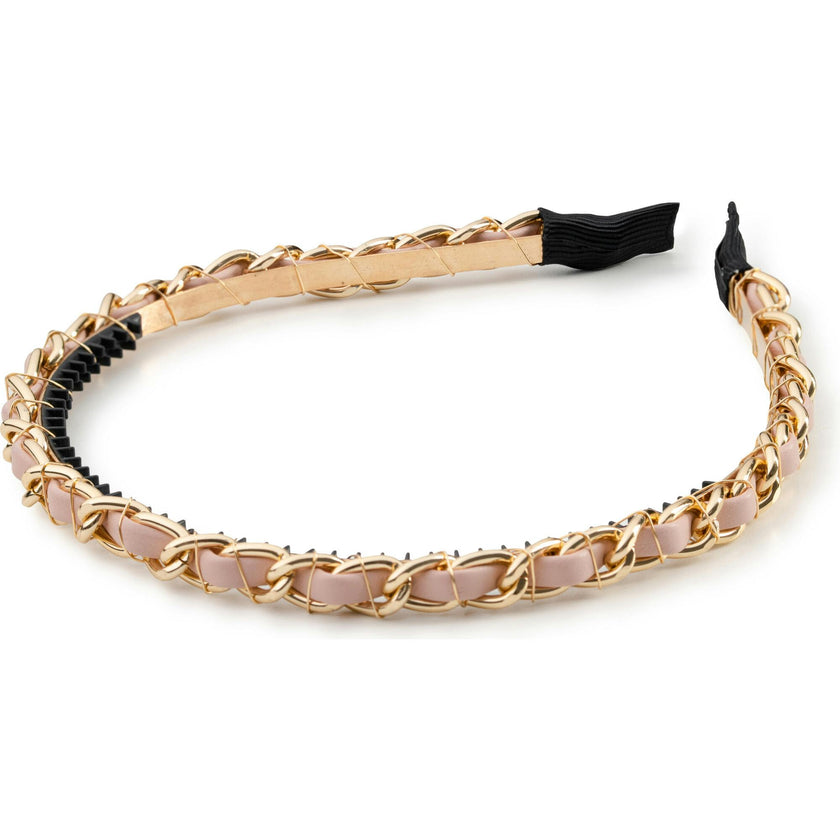 Coco Gold Chain Headband