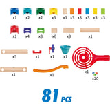 Marble Run DIY Wood Building Racetrack