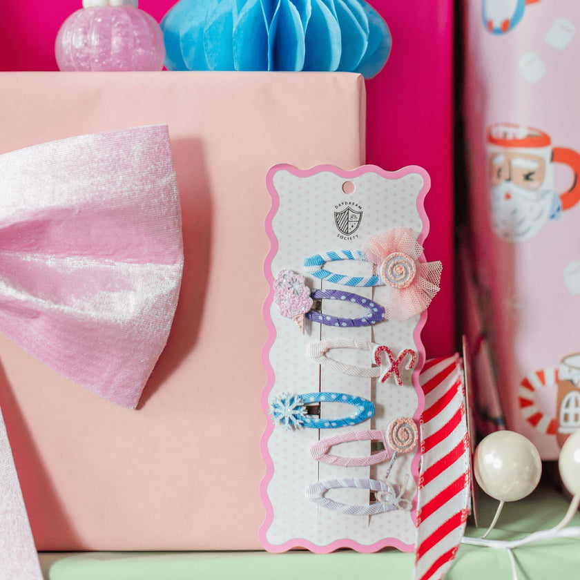 Sugarplum Hair Clip Set
