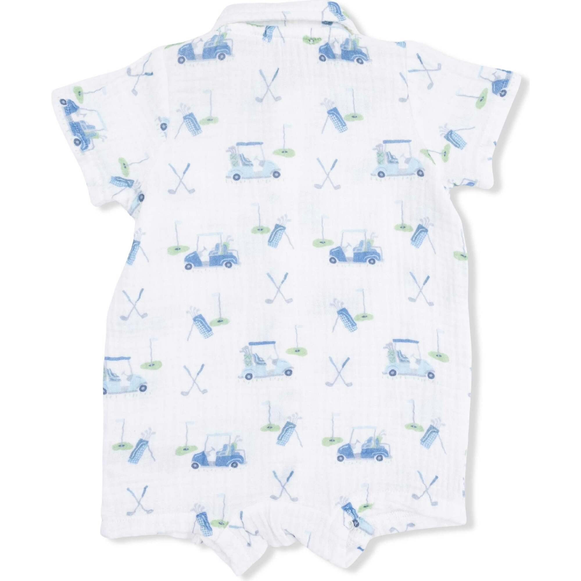 Baby Golf Carts Blue - Polo Shortie