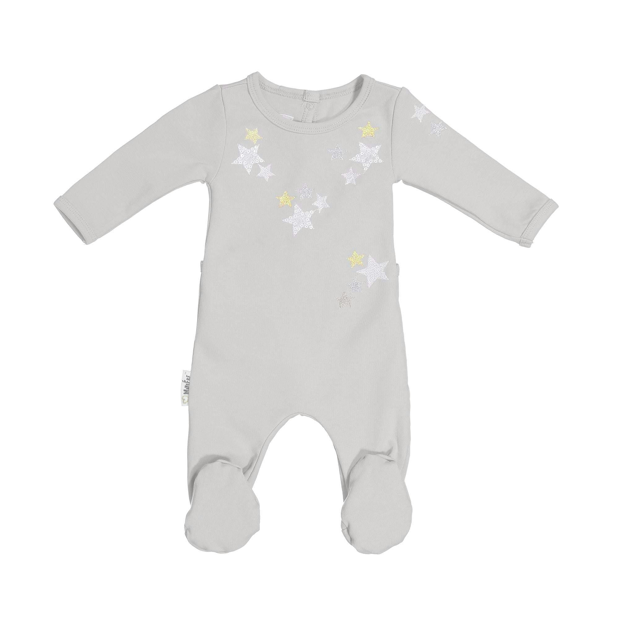 Embroidered Star Footie