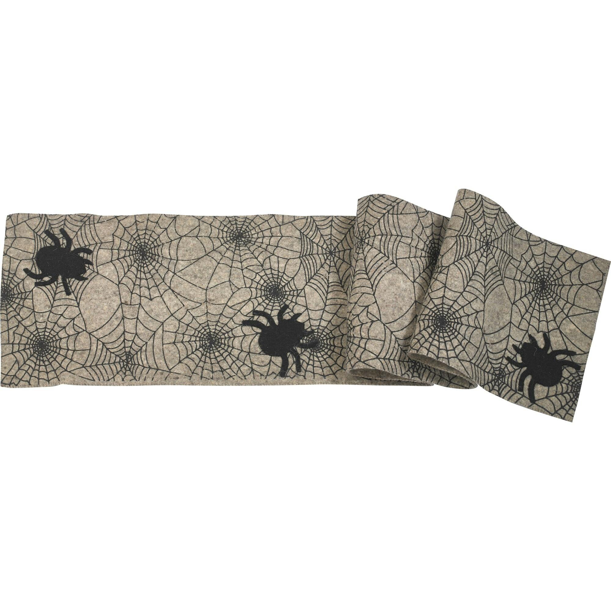 Halloween Spider Web Table Runner