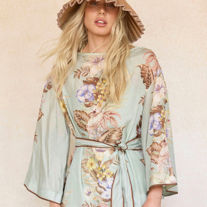 Flores Bungalow Capri Hat