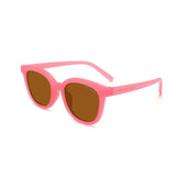 Classic Wayfarer Sustainable Sunglasses | Bio-Based · Bendable · Polarized | Bubble Gum