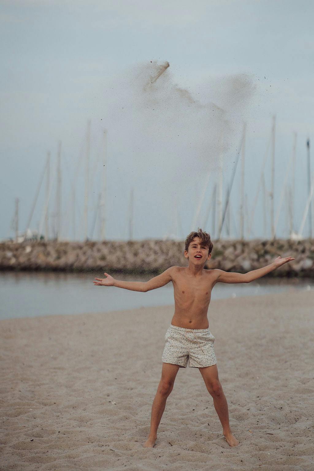 Swim Trunks | UPF + Recycled - Scandi Floral
