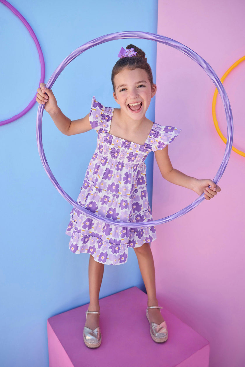 Twirl Dress - Piccadilly Purple