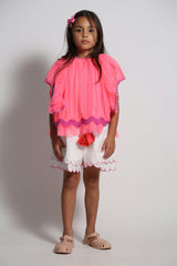 LAUREL SCALLOPED SUMMER SHORTS