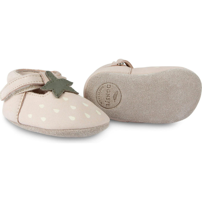 Nanoe Strawberry Nubuck T-Bar Shoes