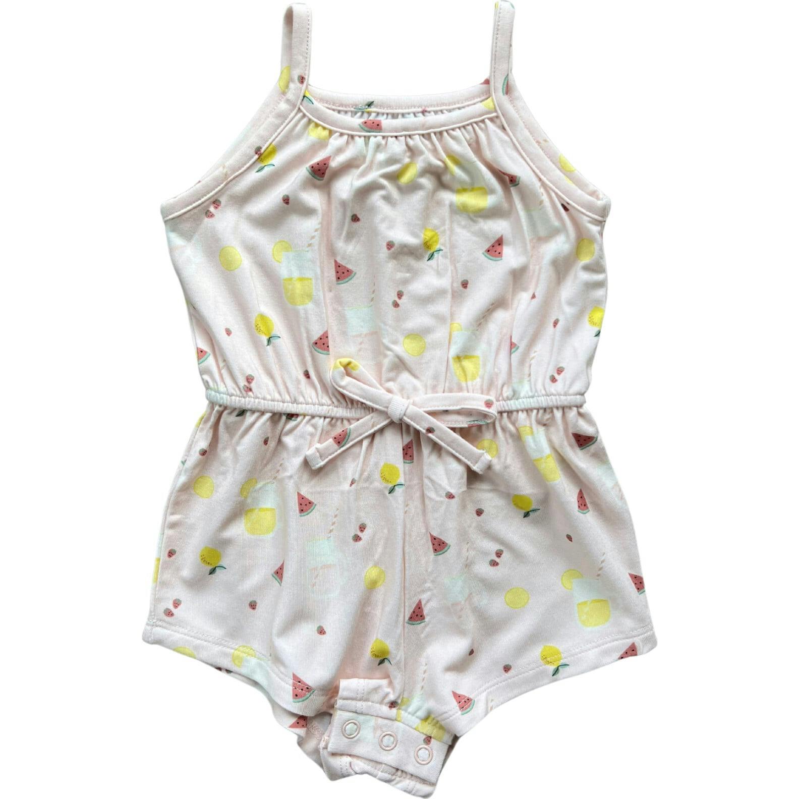 Baby Summer Romper Desert Rose Flora