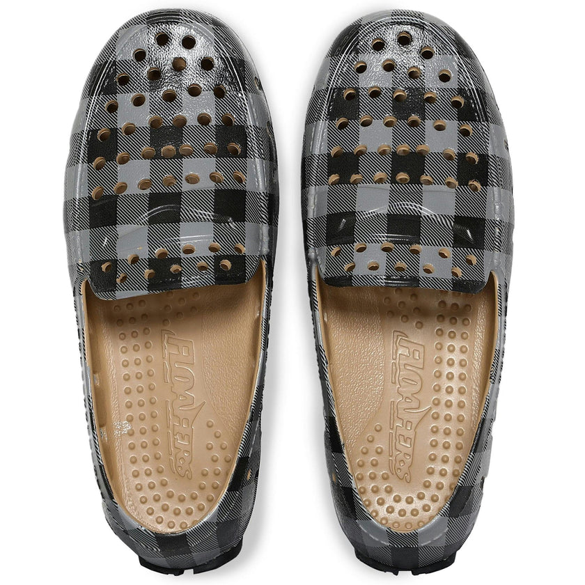 PRODIGY-7P GRAY TARTAN PLAID/BLACK