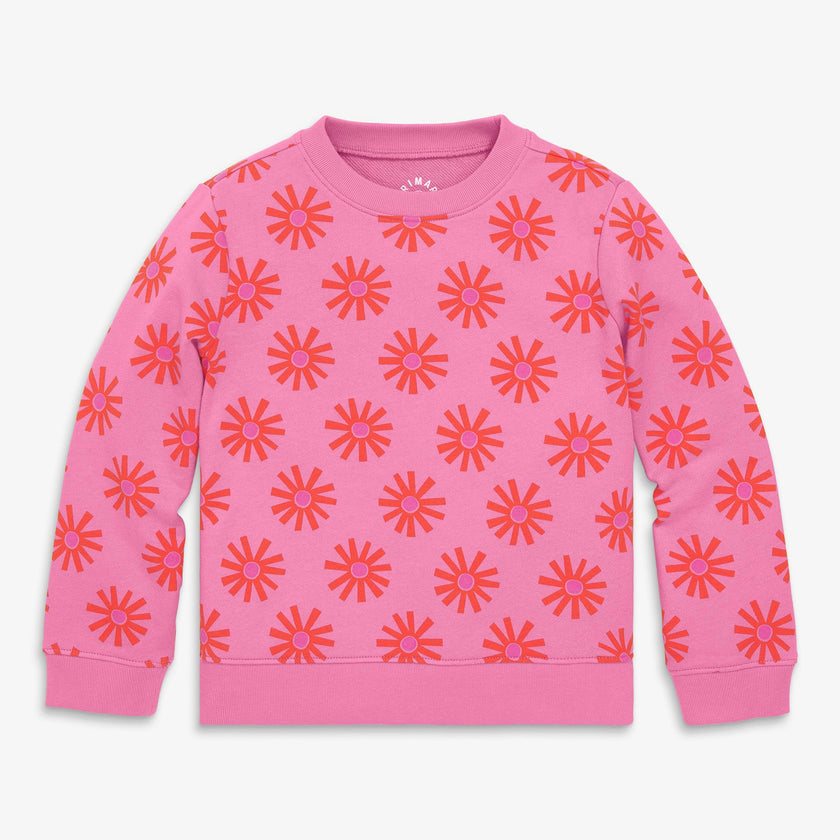 Kids sweatshirt in dandelions