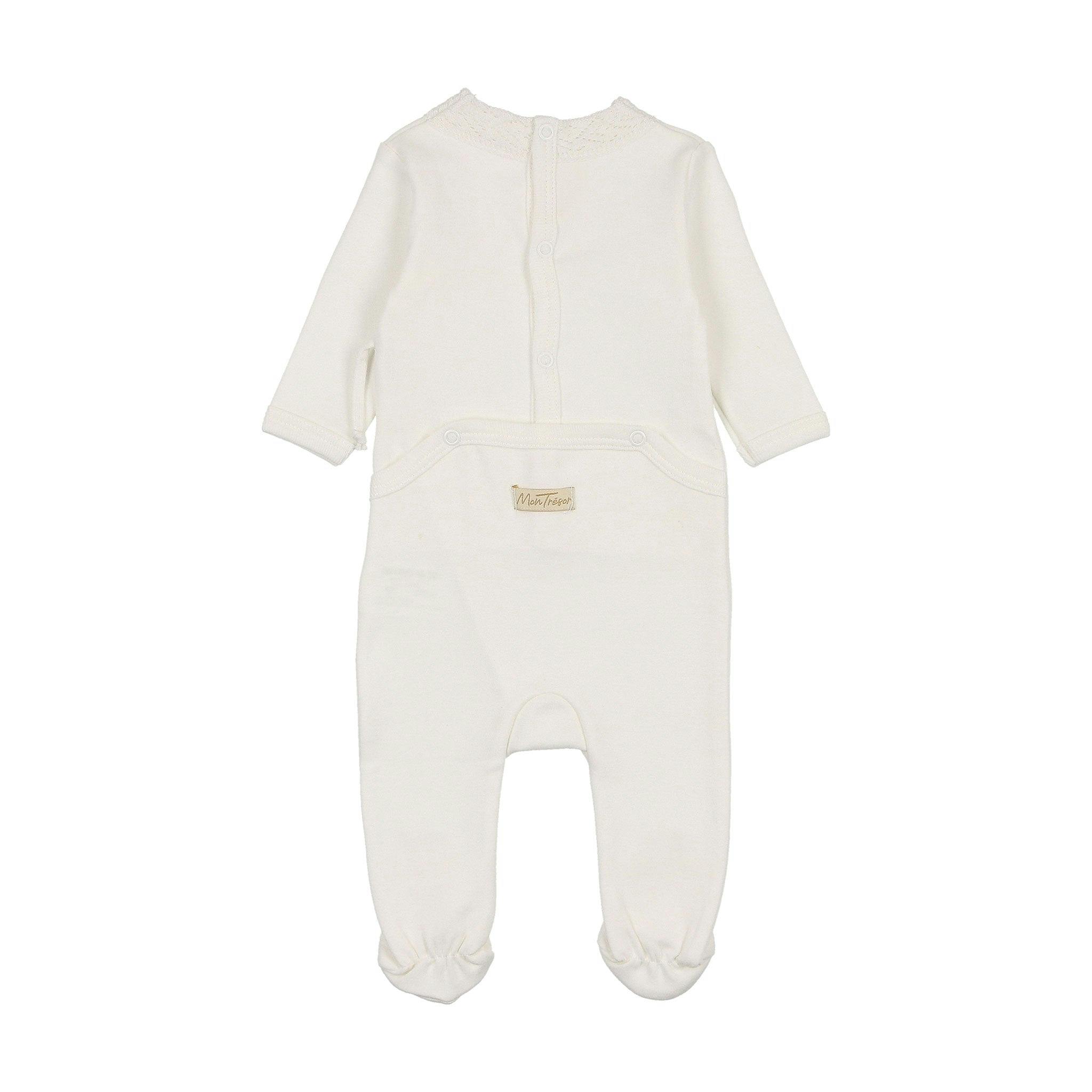 Knit Twist Footie & Hat Set Rose Smoke